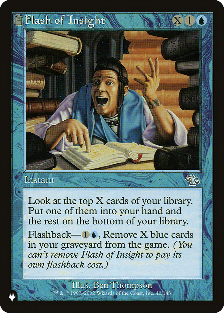 Flash of Insight [The List Reprints] | Gear Gaming Fayetteville