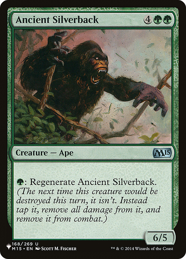 Ancient Silverback [The List Reprints] | Gear Gaming Fayetteville