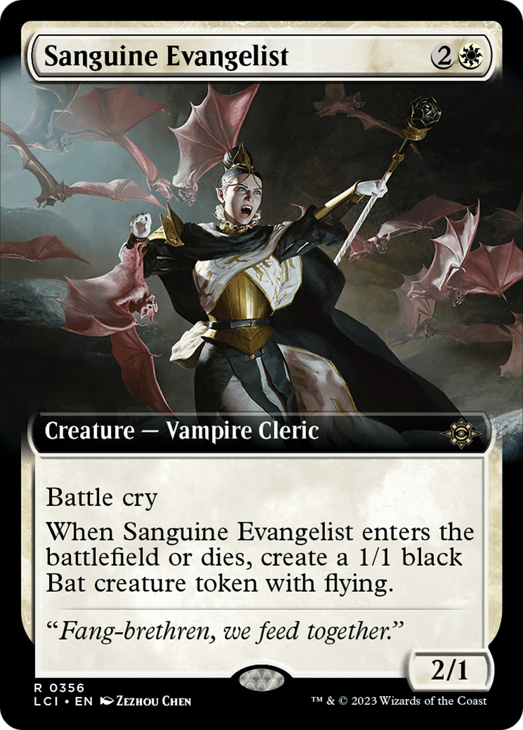 Sanguine Evangelist (Extended Art) [The Lost Caverns of Ixalan] | Gear Gaming Fayetteville