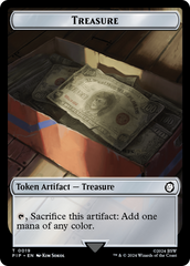 Treasure (0019) // Wasteland Survival Guide Double-Sided Token [Fallout Tokens] | Gear Gaming Fayetteville