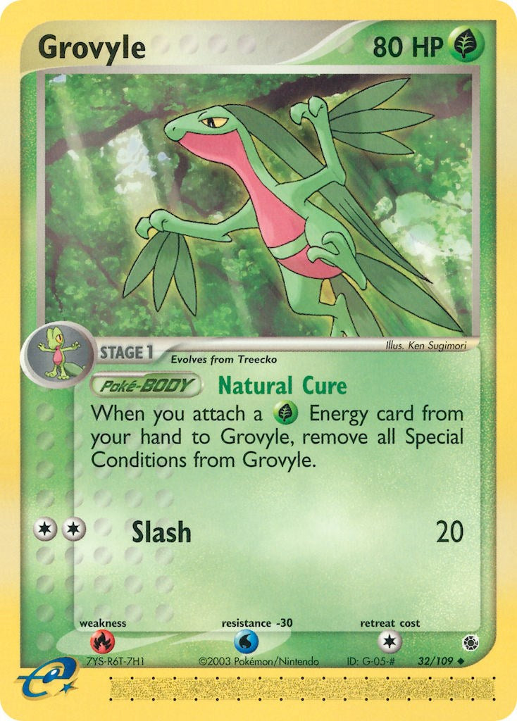 Grovyle (32/109) [EX: Ruby & Sapphire] | Gear Gaming Fayetteville