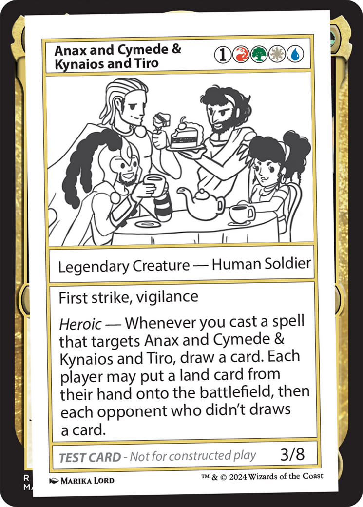 Anax and Cymede & Kynaios and Tiro [Mystery Booster 2 Playtest Cards] | Gear Gaming Fayetteville