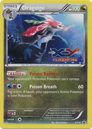 Dragalge (XY10) (Staff) [XY: Black Star Promos] | Gear Gaming Fayetteville