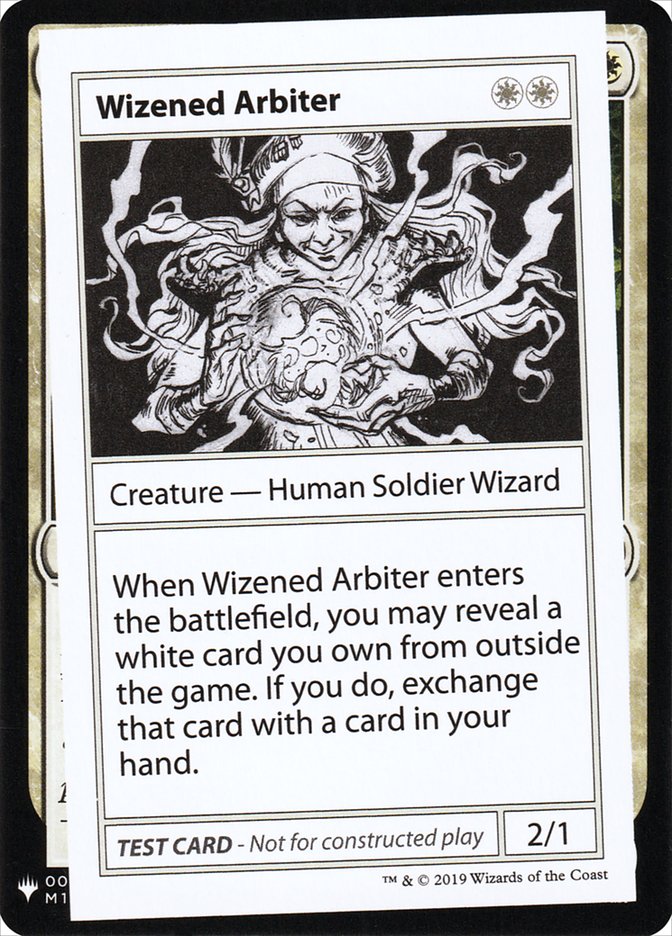 Wizened Arbiter [Mystery Booster Playtest Cards] | Gear Gaming Fayetteville