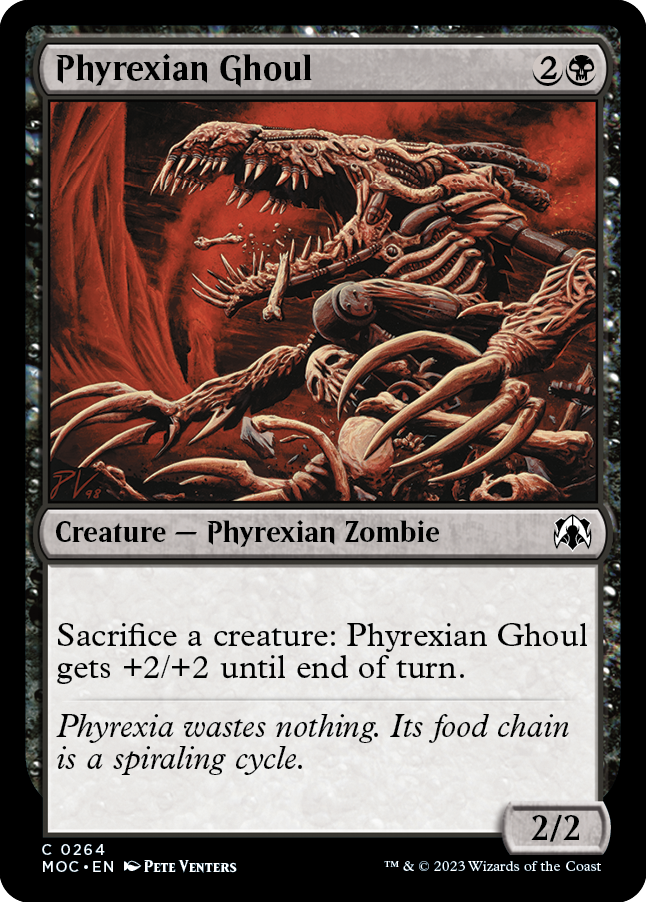 Phyrexian Ghoul [March of the Machine Commander] | Gear Gaming Fayetteville