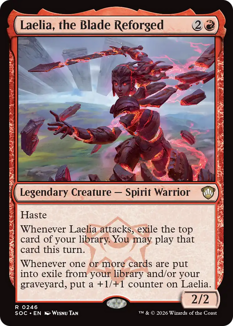 Laelia, the Blade Reforged [Secrets of Strixhaven Commander] | Gear Gaming Fayetteville
