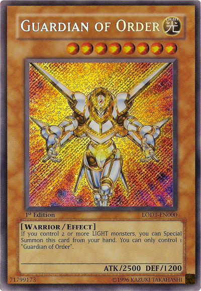 Guardian of Order [LODT-EN000] Secret Rare | Gear Gaming Fayetteville