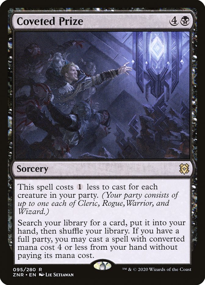Coveted Prize [Zendikar Rising] | Gear Gaming Fayetteville