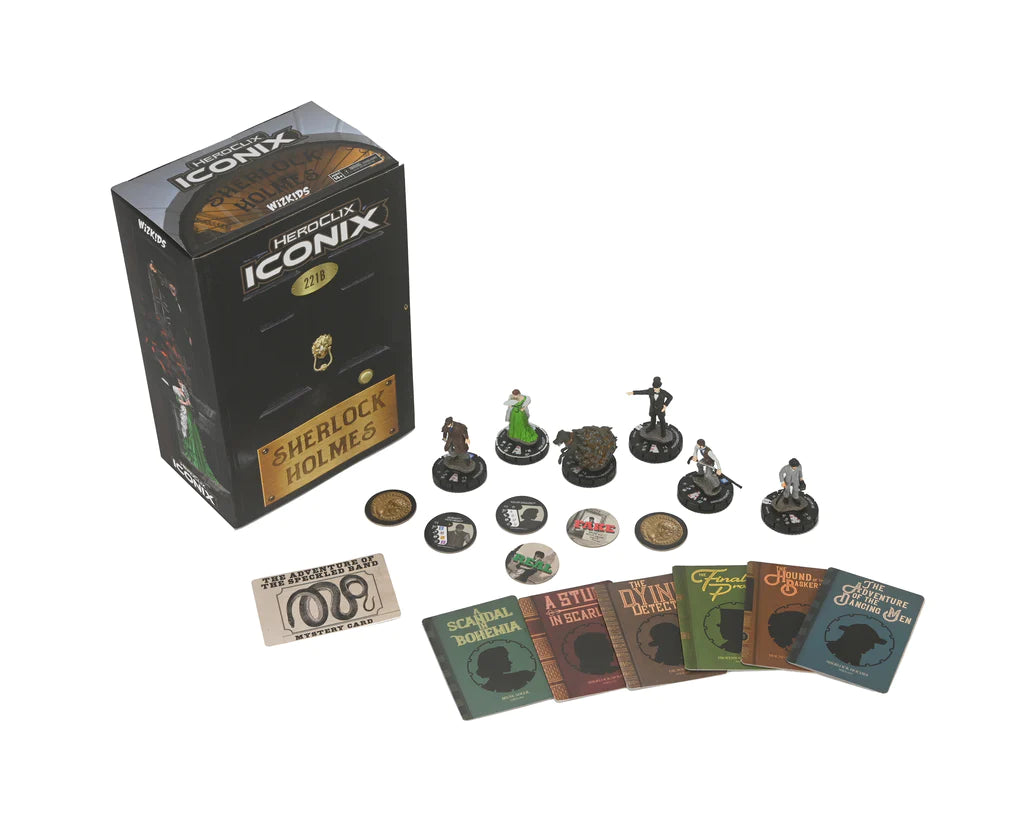 WizKids HeroClix Iconix: Sherlock Holmes | Gear Gaming Fayetteville