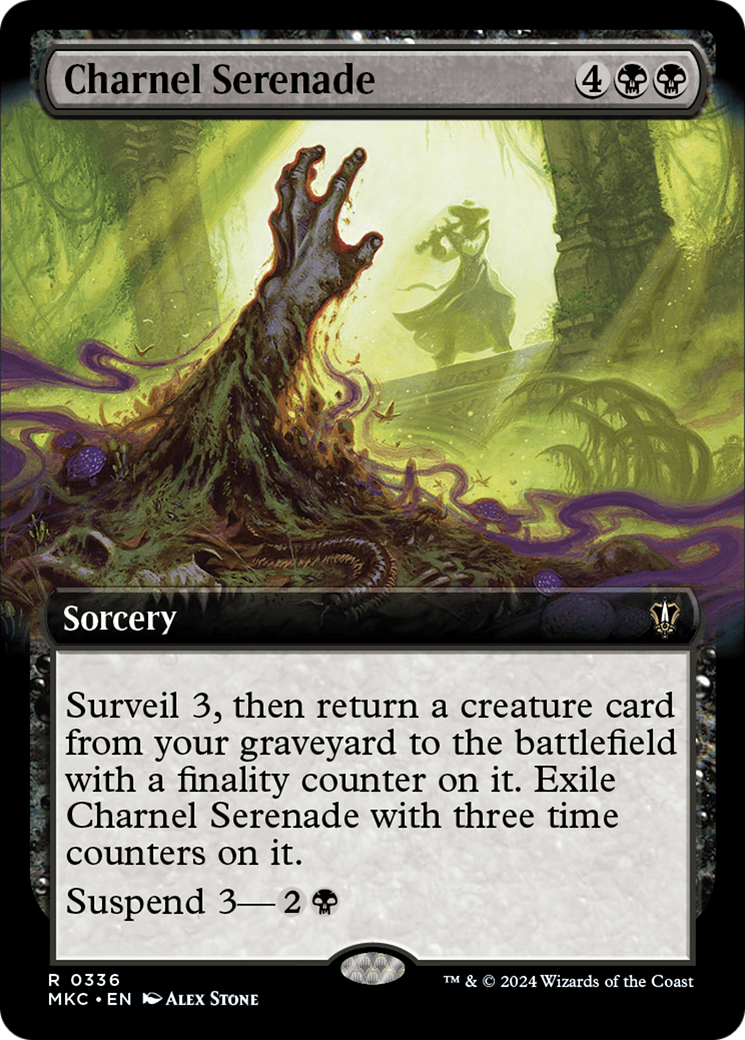 Charnel Serenade (Extended Art) [Murders at Karlov Manor Commander] | Gear Gaming Fayetteville