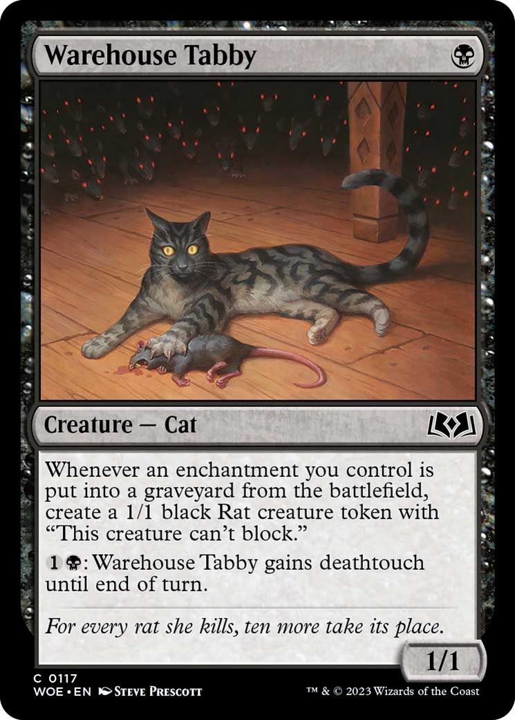 Warehouse Tabby [Wilds of Eldraine] | Gear Gaming Fayetteville