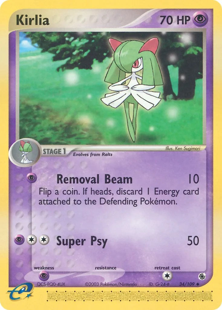 Kirlia (34/109) [EX: Ruby & Sapphire] | Gear Gaming Fayetteville