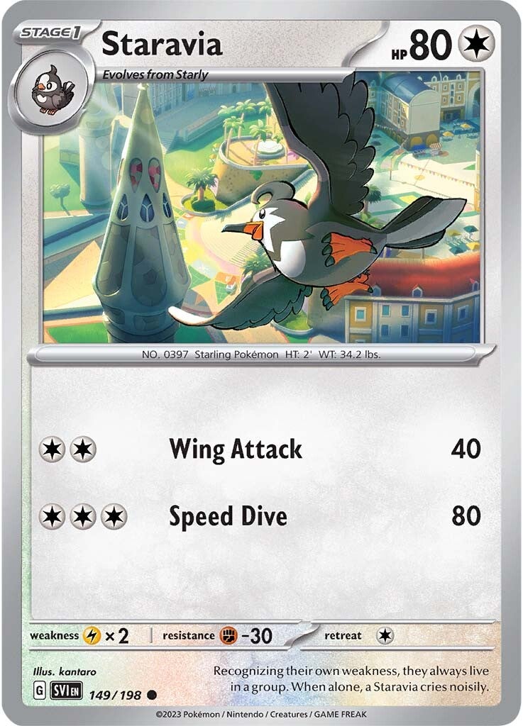 Staravia (149/198) [Scarlet & Violet: Base Set] | Gear Gaming Fayetteville