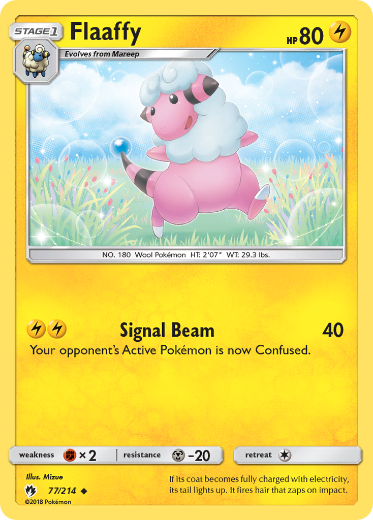 Flaaffy (77/214) [Sun & Moon: Lost Thunder] | Gear Gaming Fayetteville