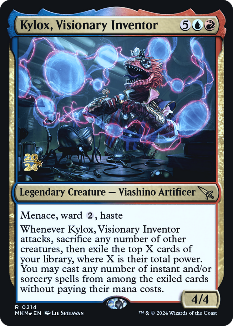 Kylox, Visionary Inventor [Murders at Karlov Manor Prerelease Promos] | Gear Gaming Fayetteville