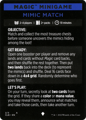 Mimic Match (Magic Minigame) [Commander Legends: Battle for Baldur's Gate Minigame] | Gear Gaming Fayetteville