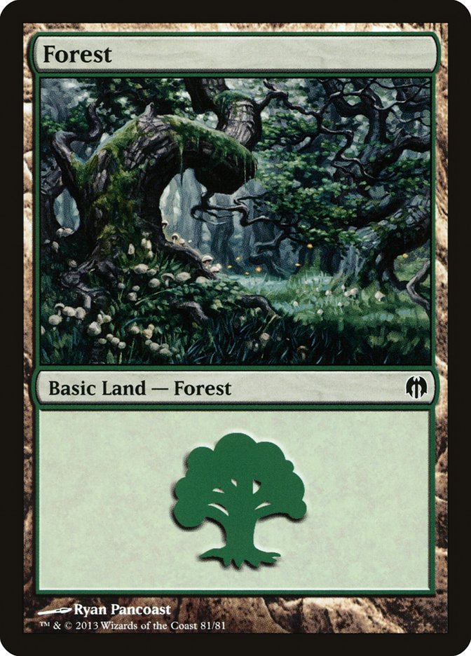 Forest (81) [Duel Decks: Heroes vs. Monsters] | Gear Gaming Fayetteville