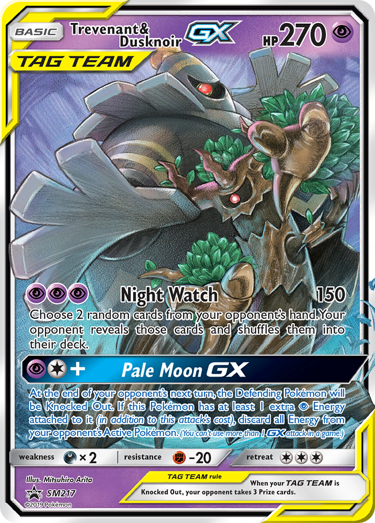 Trevenant & Dusknoir GX (SM217) [Sun & Moon: Black Star Promos] | Gear Gaming Fayetteville