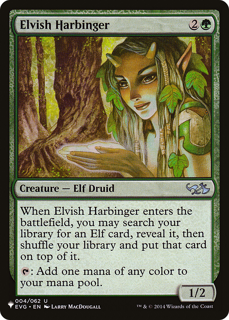 Elvish Harbinger [The List Reprints] | Gear Gaming Fayetteville