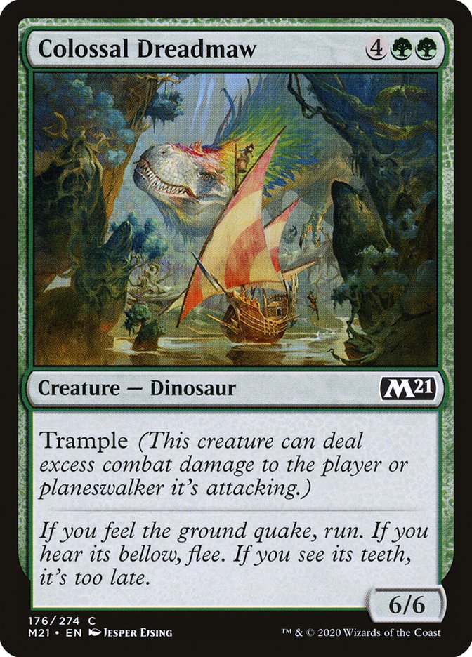Colossal Dreadmaw [Core Set 2021] | Gear Gaming Fayetteville