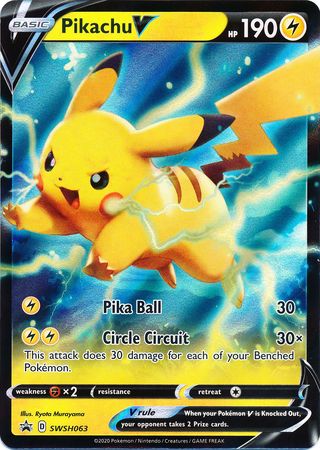 Pikachu V (SWSH063) [Sword & Shield: Black Star Promos] | Gear Gaming Fayetteville