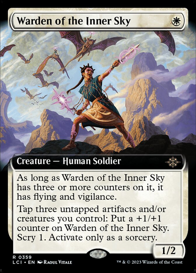 Warden of the Inner Sky (Extended Art) [The Lost Caverns of Ixalan] | Gear Gaming Fayetteville