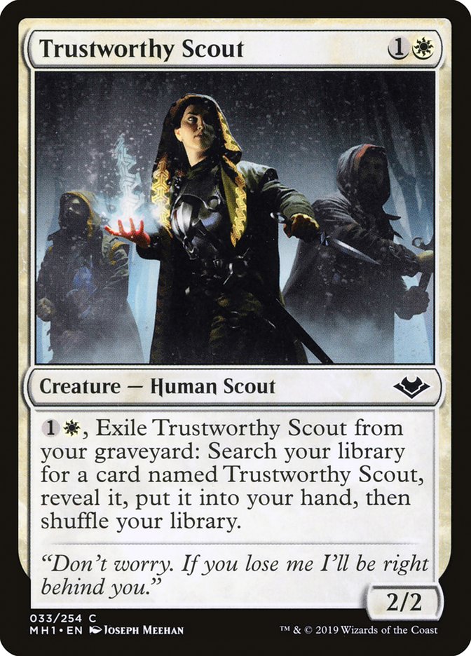 Trustworthy Scout [Modern Horizons] | Gear Gaming Fayetteville