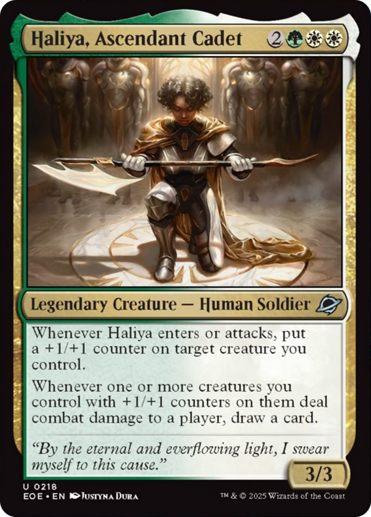 Haliya, Ascendant Cadet [Edge of Eternities] | Gear Gaming Fayetteville
