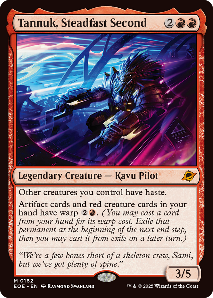 Tannuk, Steadfast Second [Edge of Eternities] | Gear Gaming Fayetteville