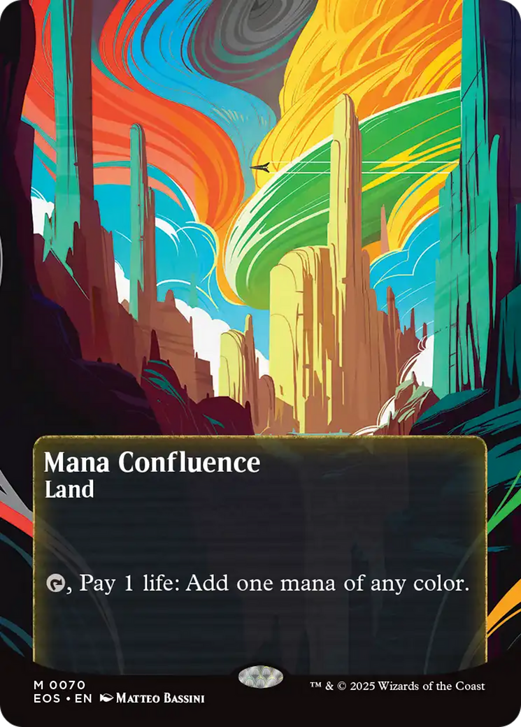 Mana Confluence (0070) (Borderless) [Edge of Eternities: Stellar Sights] | Gear Gaming Fayetteville