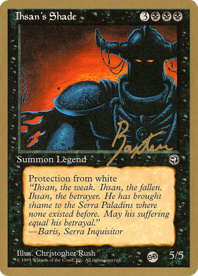Ihsan's Shade (George Baxter) (SB) [Pro Tour Collector Set] | Gear Gaming Fayetteville