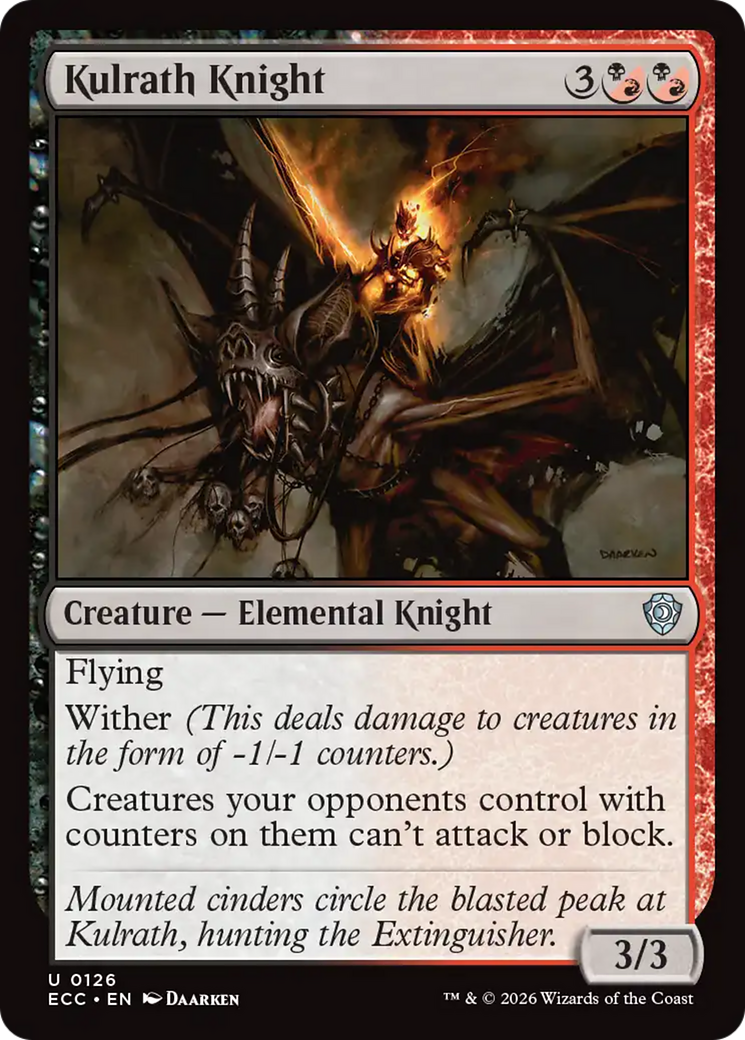 Kulrath Knight [Lorwyn Eclipsed Commander] | Gear Gaming Fayetteville