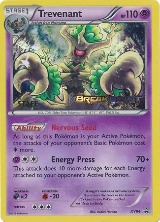 Trevenant (XY94) (Staff) [XY: Black Star Promos] | Gear Gaming Fayetteville