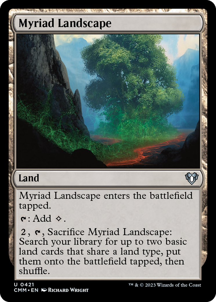 Myriad Landscape [Commander Masters] | Gear Gaming Fayetteville