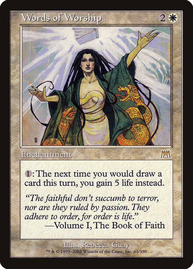 Words of Worship [Onslaught] | Gear Gaming Fayetteville