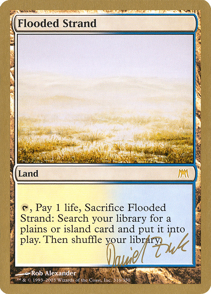 Flooded Strand (Daniel Zink) [World Championship Decks 2003] | Gear Gaming Fayetteville