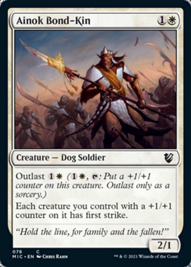 Ainok Bond-Kin [Innistrad: Midnight Hunt Commander] | Gear Gaming Fayetteville