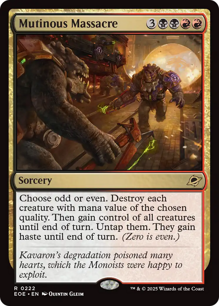 Mutinous Massacre [Edge of Eternities] | Gear Gaming Fayetteville