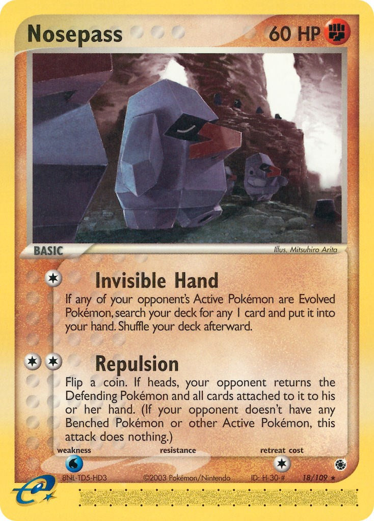 Nosepass (18/109) [EX: Ruby & Sapphire] | Gear Gaming Fayetteville