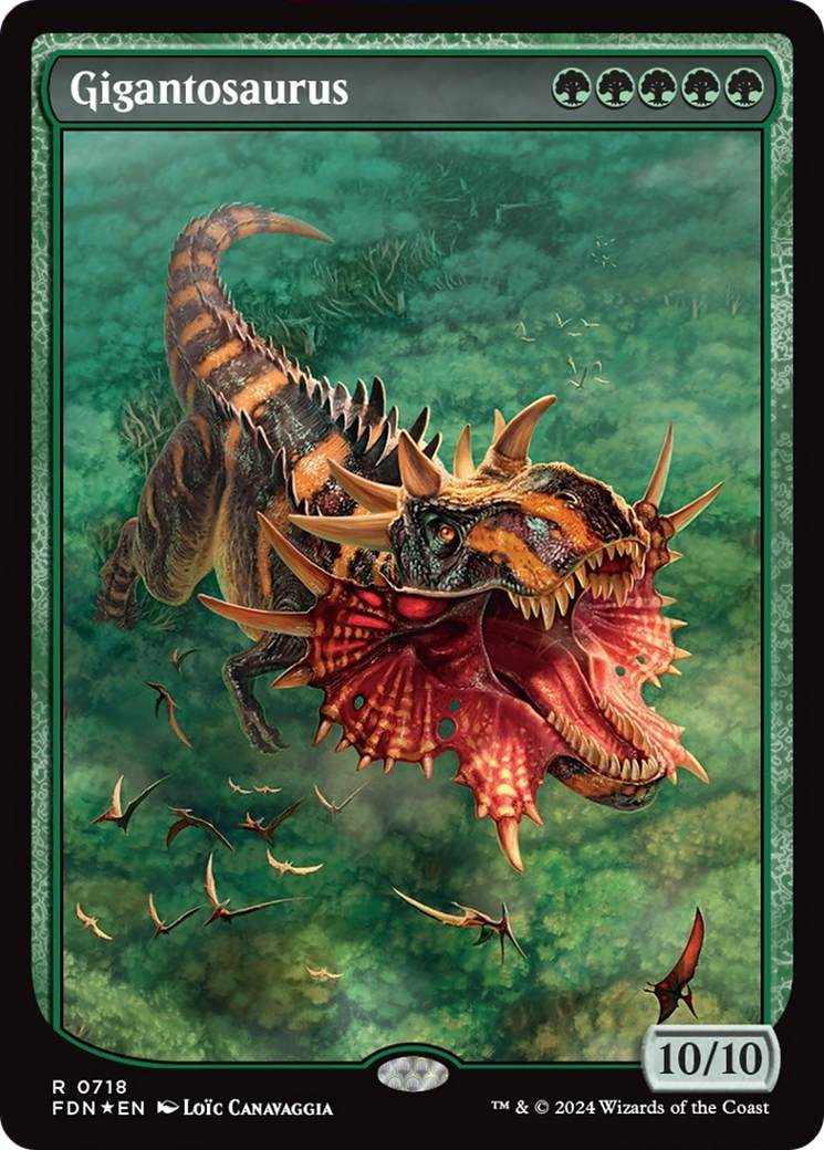 Gigantosaurus (Full Art) [Foundations] | Gear Gaming Fayetteville