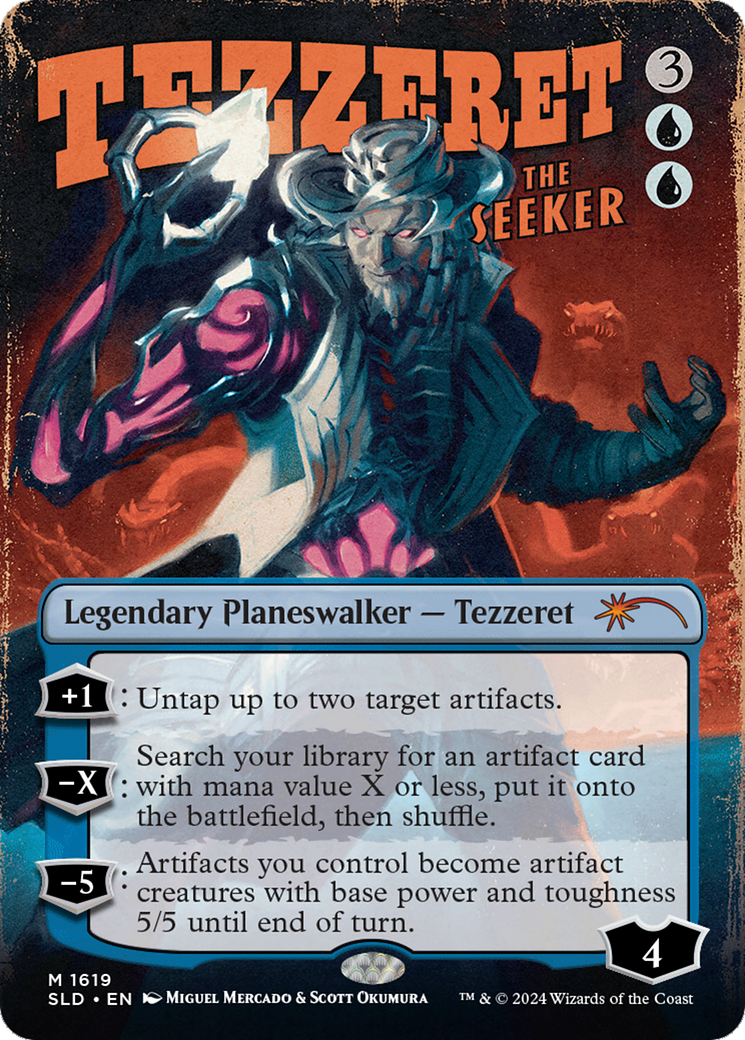 Tezzeret the Seeker (1619) [Secret Lair Drop Series] | Gear Gaming Fayetteville