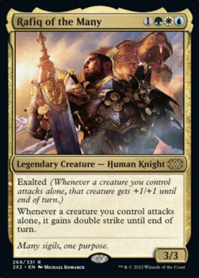 Rafiq of the Many [Double Masters 2022] | Gear Gaming Fayetteville