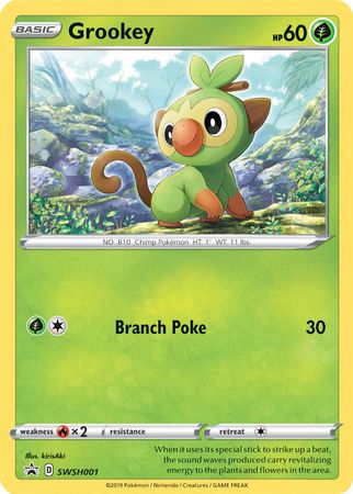 Grookey (SWSH001) [Sword & Shield: Black Star Promos] | Gear Gaming Fayetteville