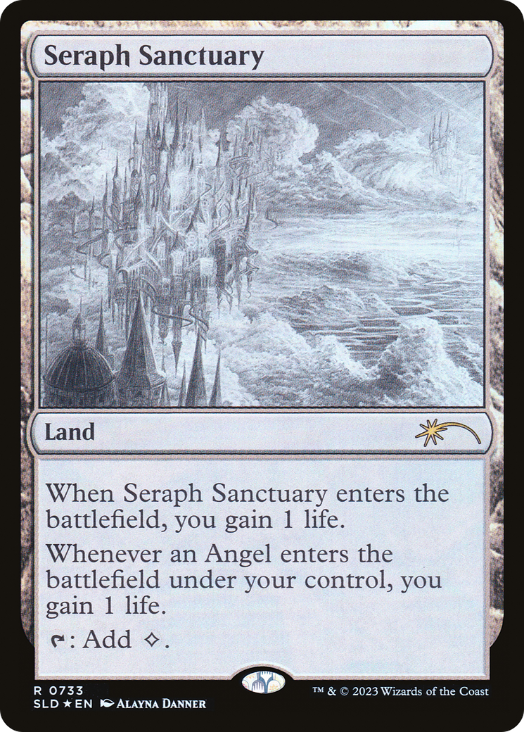 Seraph Sanctuary (Sketch) [Secret Lair Drop Promos] | Gear Gaming Fayetteville