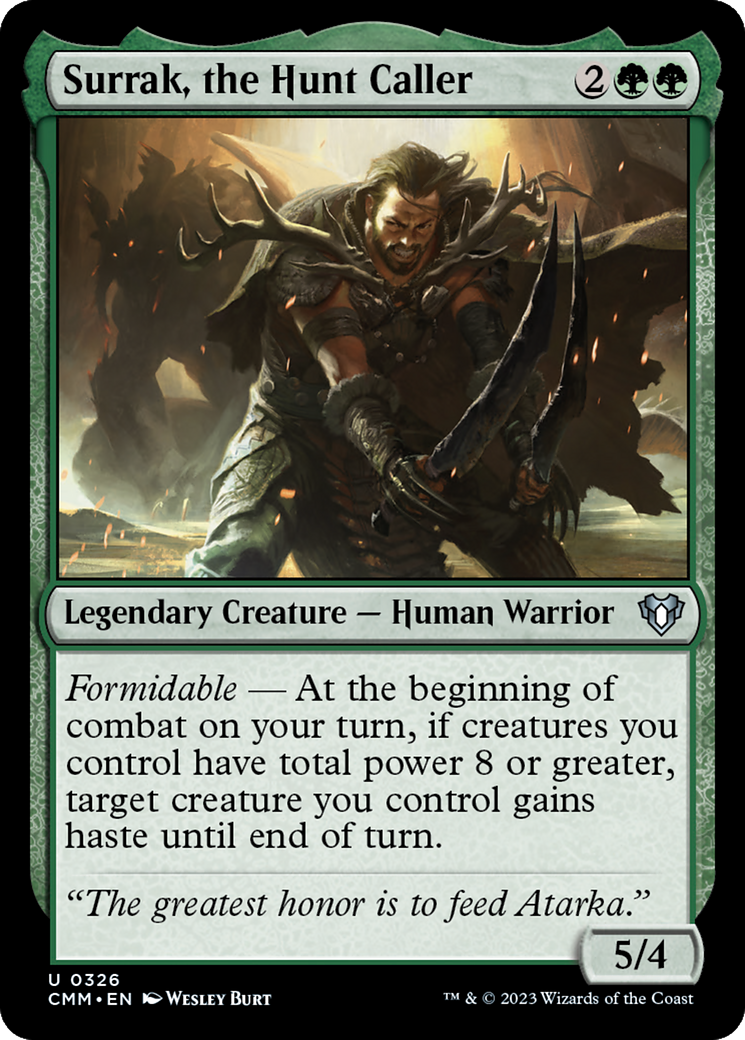 Surrak, the Hunt Caller [Commander Masters] | Gear Gaming Fayetteville