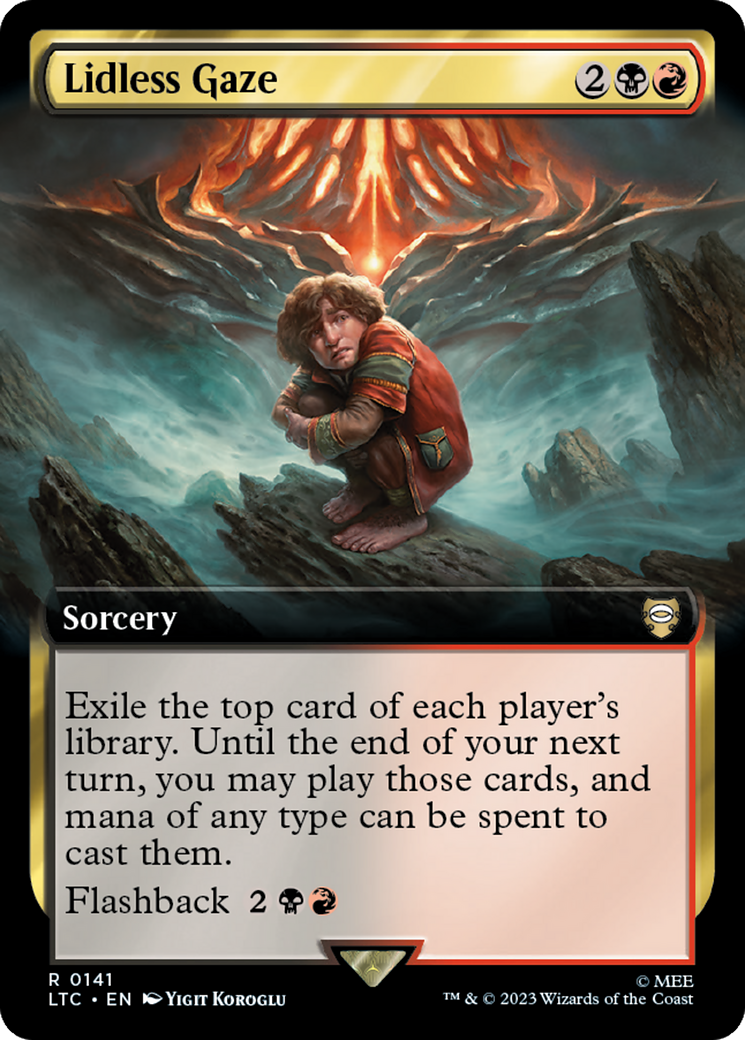 Lidless Gaze (Extended Art) [The Lord of the Rings: Tales of Middle-Earth Commander] | Gear Gaming Fayetteville