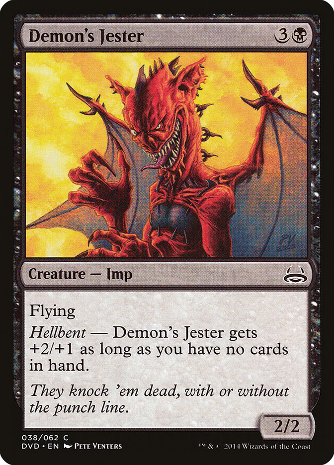 Demon's Jester (Divine vs. Demonic) [Duel Decks Anthology] | Gear Gaming Fayetteville