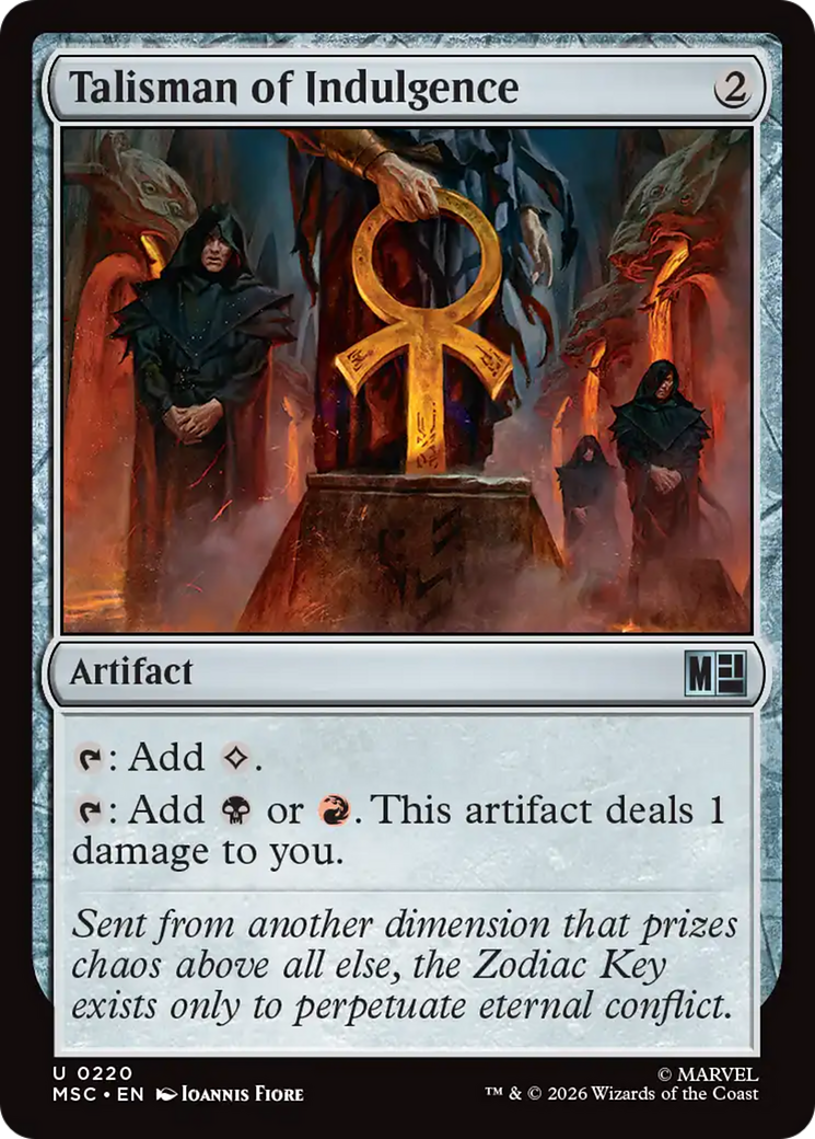Talisman of Indulgence (Surge Foil) [Marvel Super Heroes Commander] | Gear Gaming Fayetteville