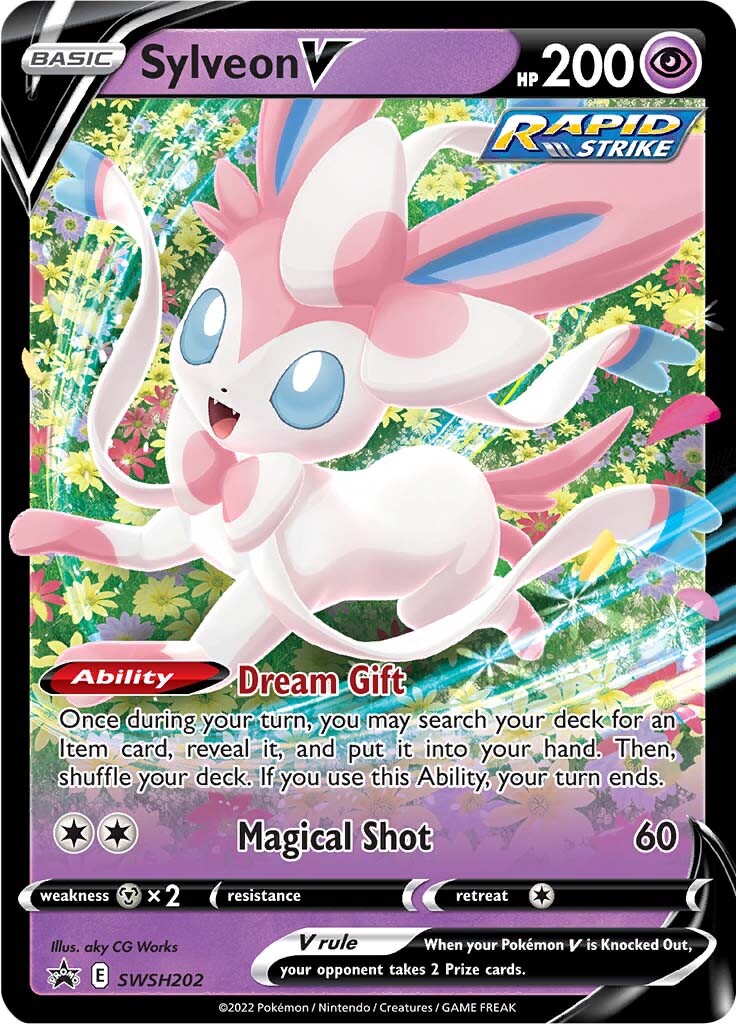 Sylveon V (SWSH202) [Sword & Shield: Black Star Promos] | Gear Gaming Fayetteville