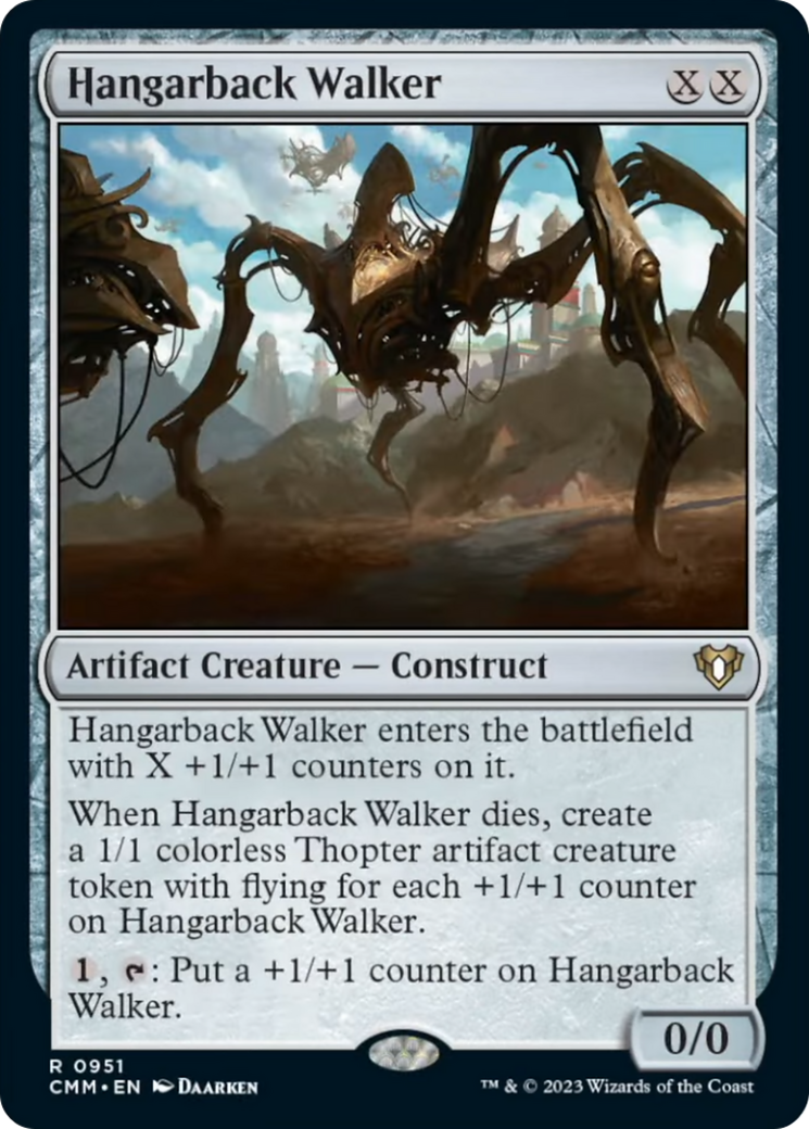 Hangarback Walker [Commander Masters] | Gear Gaming Fayetteville